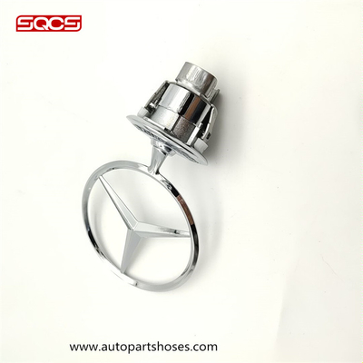 2108800186 Hood Star Logo Emblem For Mercedes W124 W140 W203 W204 W211 W212 W213 W220 W221 W222